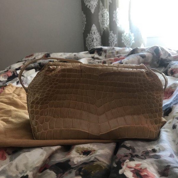 Vintage Chloe beige Alligator handbag - Picture 3 of 6